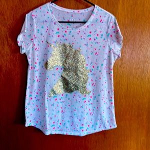 Justice unicorn T-shirt